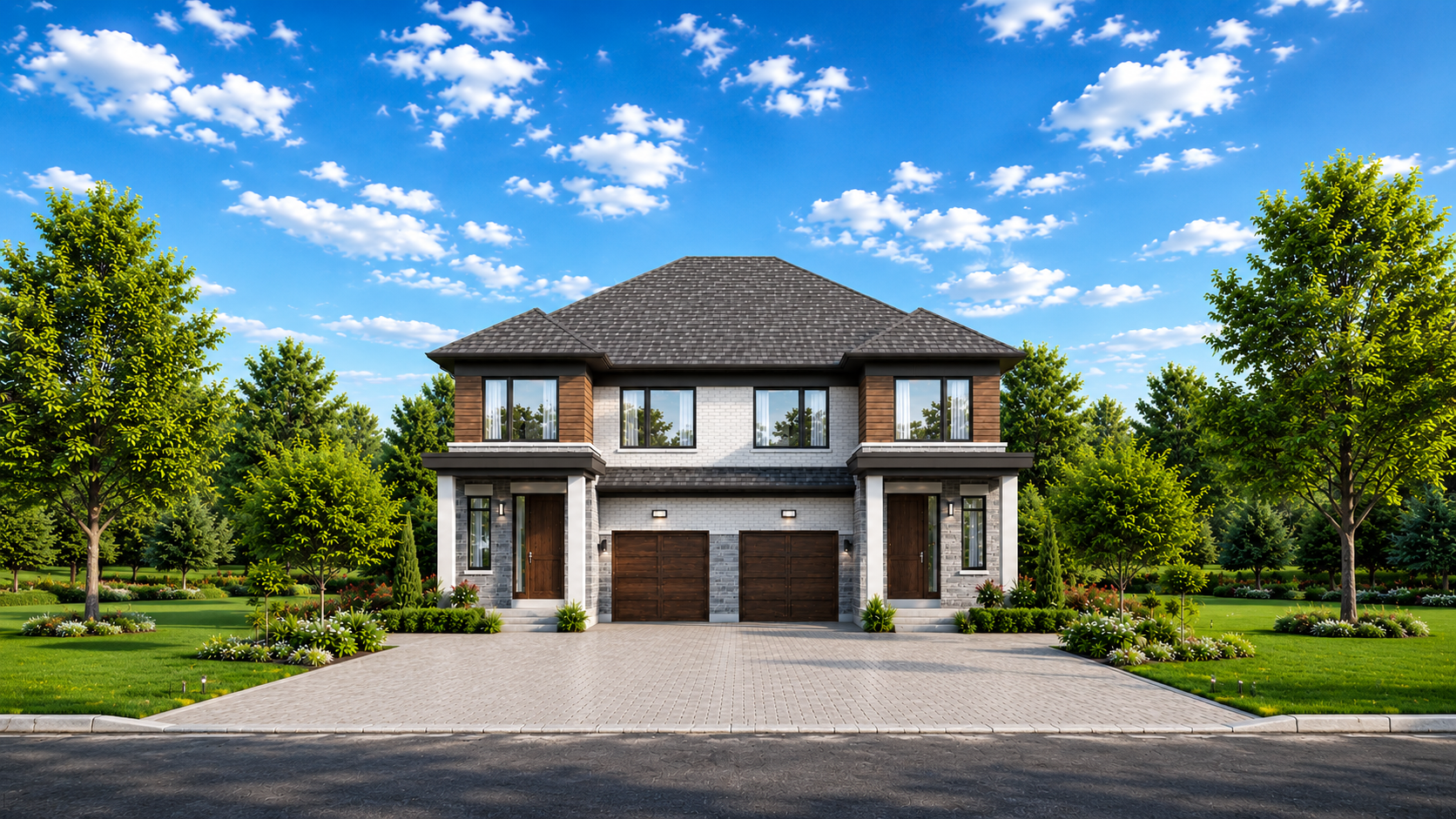 The Willow semi-detached home at Nature's Nest, Ivy Rouge Oakville