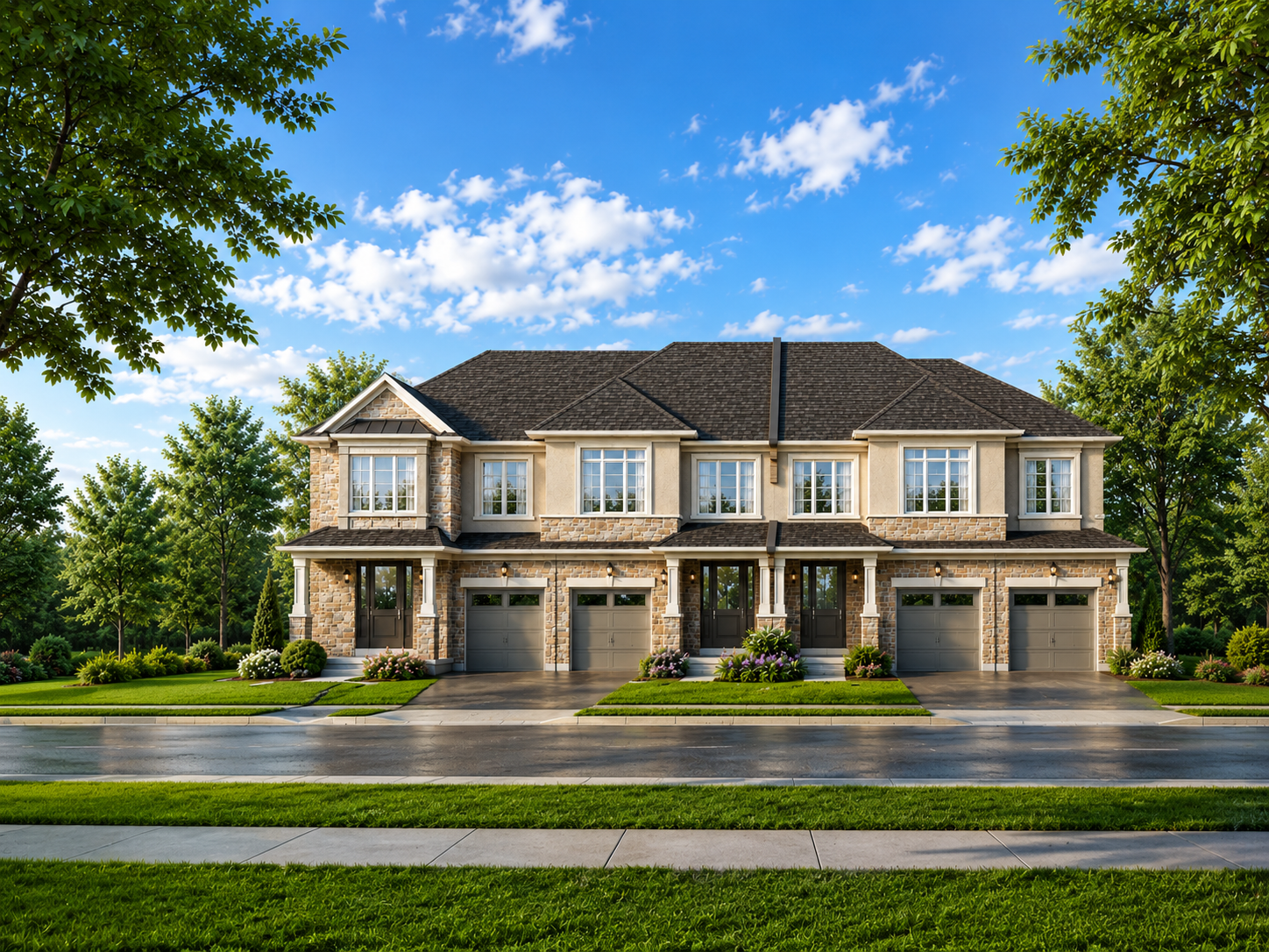 The Linden townhome at Nature's Nest, Ivy Rouge Oakville